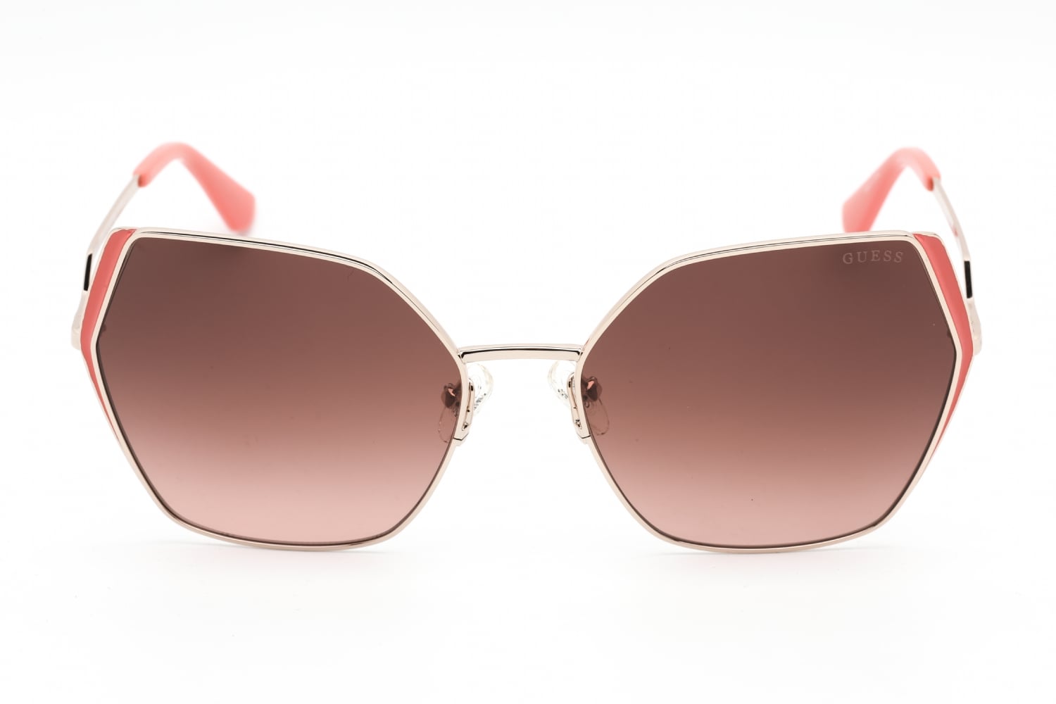 Guess GU7843 - Gold, Metal, Cat Eye frame