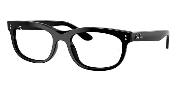 Ray-Ban RX5489 BALORETTE - Black, Plastic, Oval frame