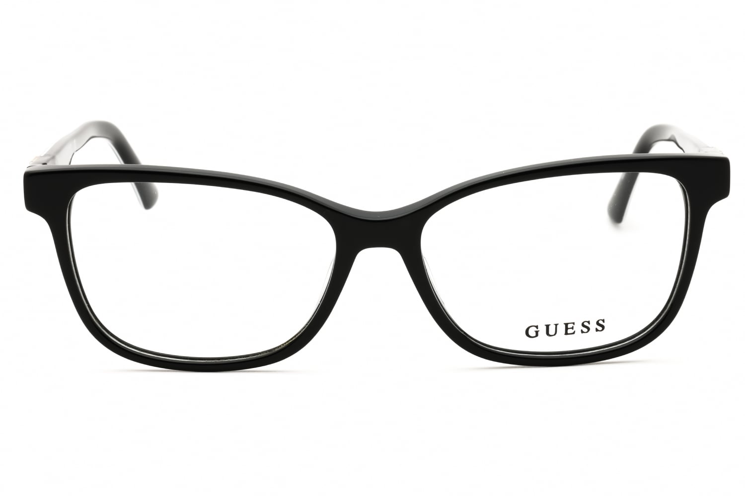 Guess GU2943 - Shiny Black, Acetate, Rectangle frame