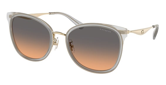 COACH HC7170 CW185 - Light Gold, Metal, Oval frame