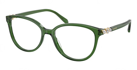 Swarovski SK2070 - Transparent Green, Plastic, Mixed Shapes frame