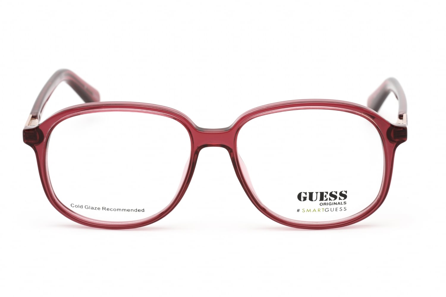 Guess GU8255 - Bordeaux/other, Plastic, Oval frame
