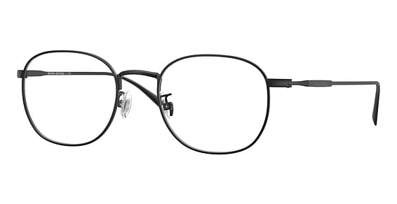 Brooks Brothers BB1131TD - Black, Titanium, Oval frame