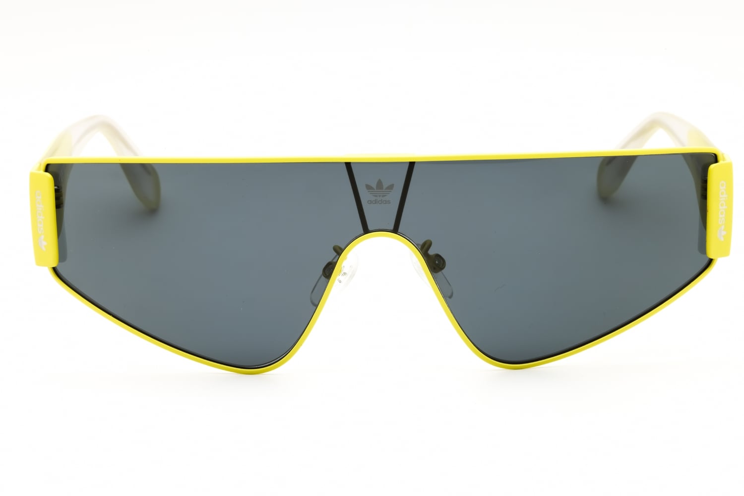 Adidas OR0077 - Matte Yellow, Metal, Wrap-Around frame