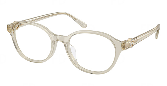 Swarovski SK2077D - Transparent Beige, Plastic, Mixed Shapes frame