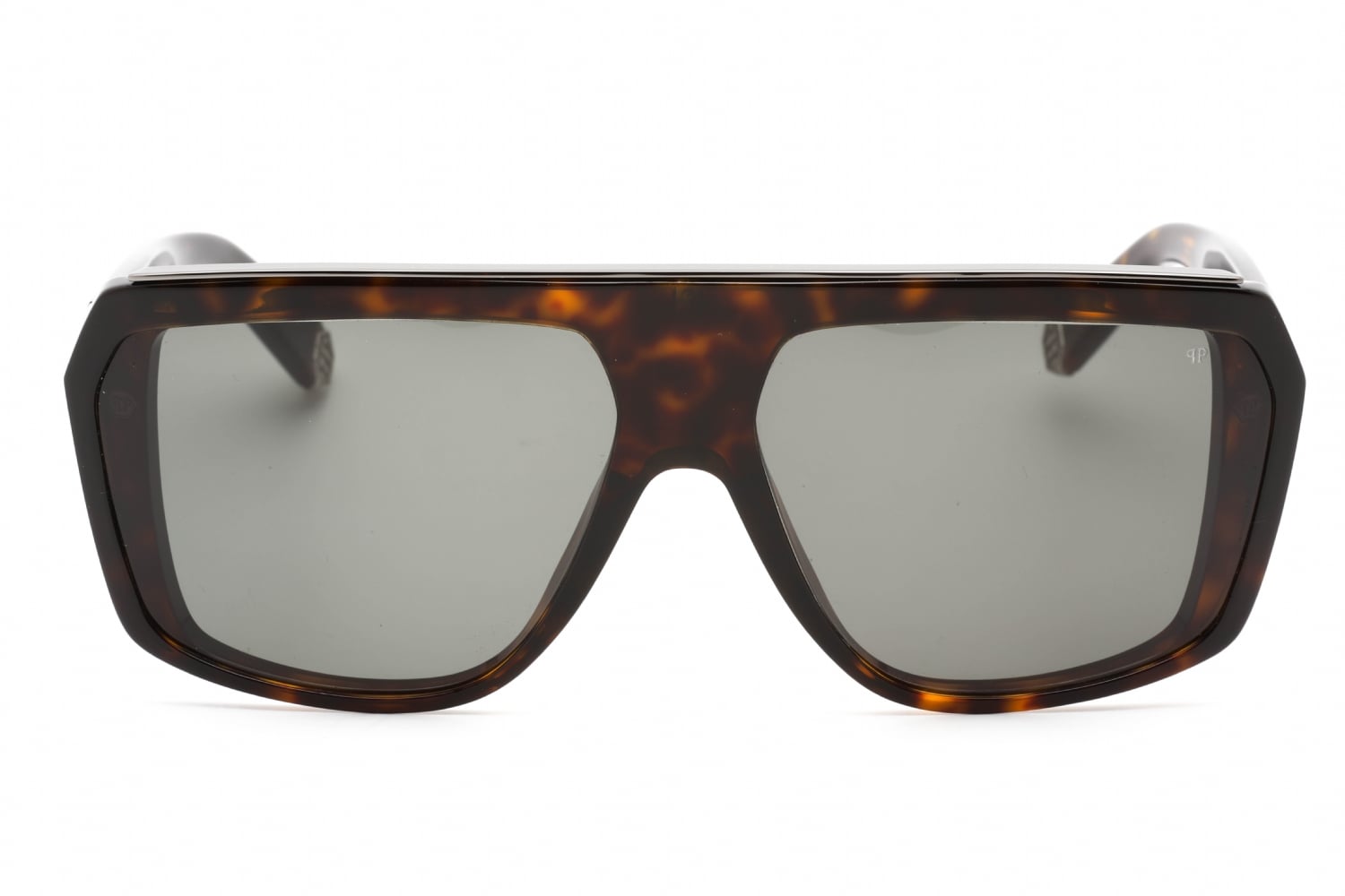 Philipp Plein SPP074 - Shiny Havana, Plastic, Rectangle frame