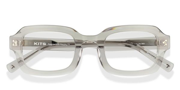 KITS Thalron - Light Grey, Acetate, Rectangle frame