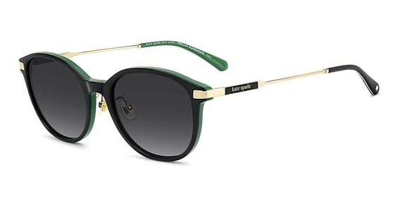 Kate Spade KS Karlyn 2/F/S - 7zj9o Blckgreen, Acetate, Oval frame