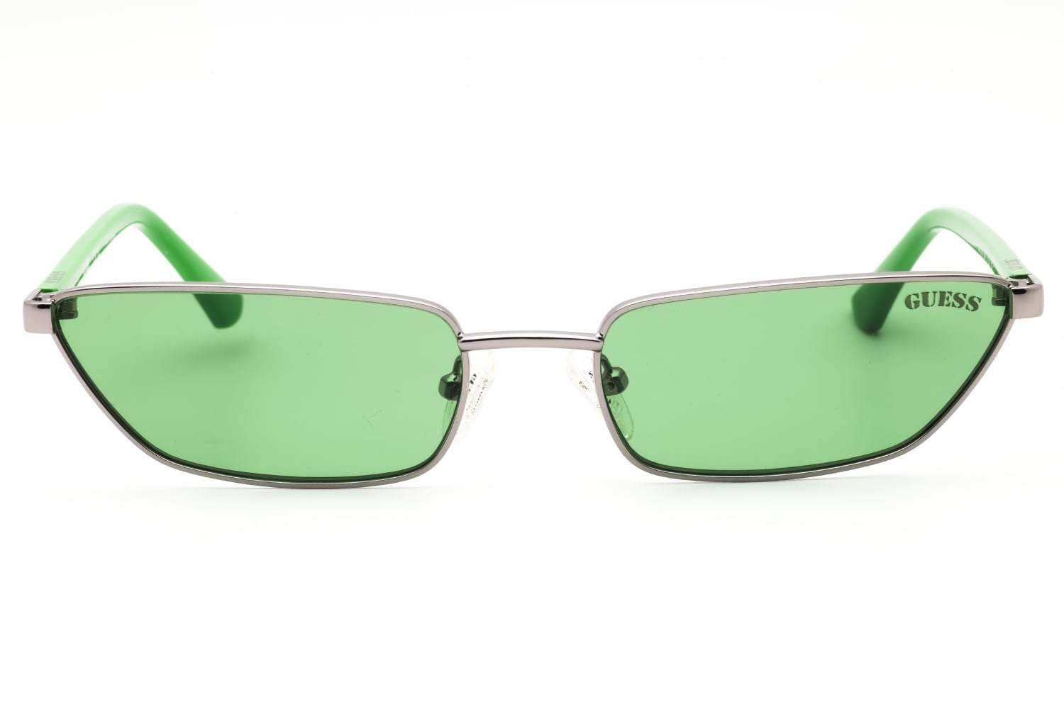Guess GU8285 - Shiny Gunmetal, Metal, Rectangle frame