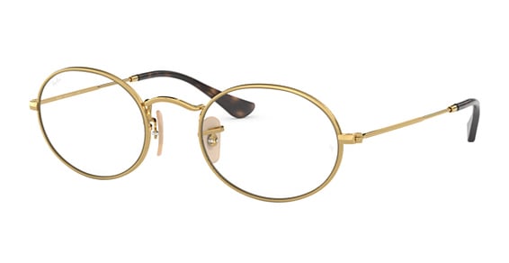Ray-Ban RX3547V OVAL - Arista, Metal, Oval frame