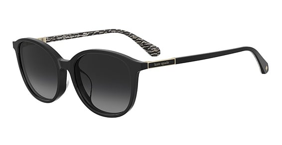 Kate Spade KS Fara 2/F/S - 8079o Black, Acetate, Oval frame