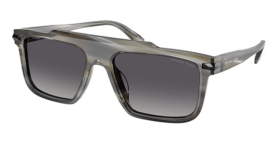 Michael Kors MK2278U BOSTON - Charcoal Horn, Plastic, Mixed Shapes frame