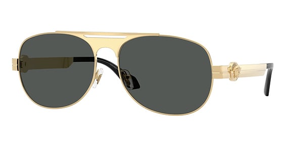 Versace VE2302 - Gold Versace, Metal, Aviator frame