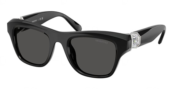 Swarovski SK6056U - Black, Acetate, Oval frame