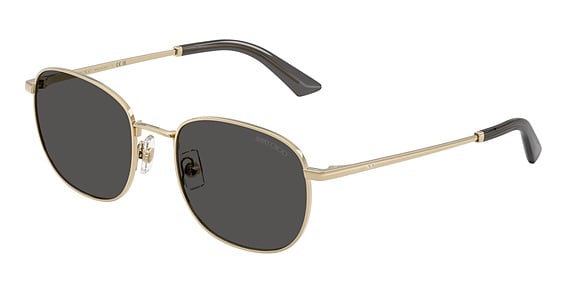 Jimmy Choo JC4025B - Pale Gold, Metal, Oval frame