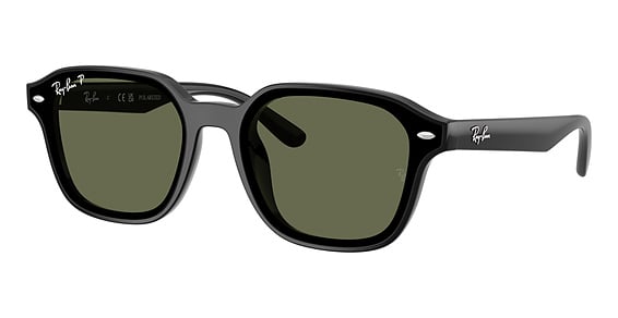 Ray-Ban RB4458D - Black, Acetate, Rectangle frame