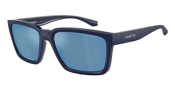 Arnette AN4346 PLOT TWIST - Dark Blue TOP Matte, Acetate, Rectangle frame