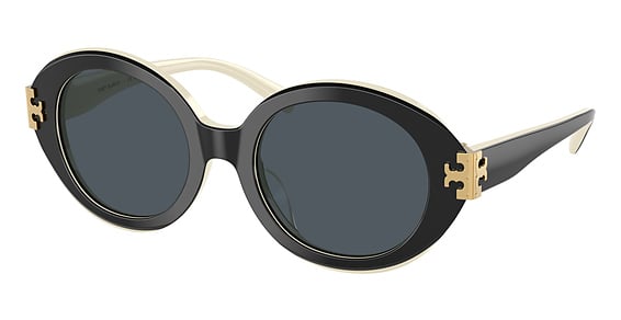 Tory Burch TY7210U - Black, Plastic, Oval frame