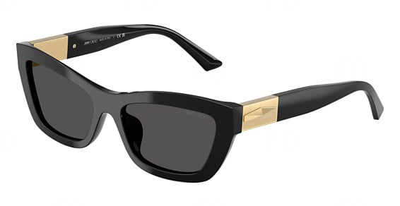 Jimmy Choo JC5030U - Black, Plastic, Oval frame