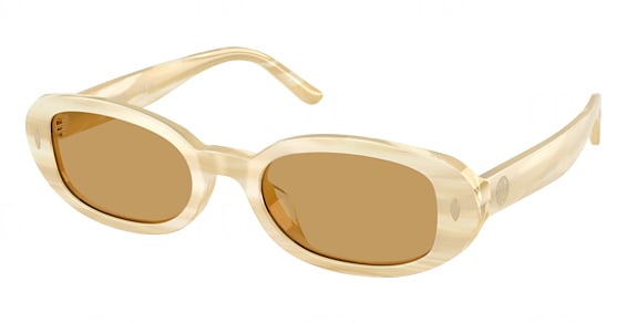 Tory Burch TY7241D - Ivory Horn, Plastic, Mixed Shapes frame