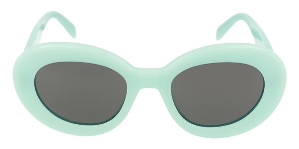 Celine CL40312U - Shiny Light Blue, Acetate, Oval frame