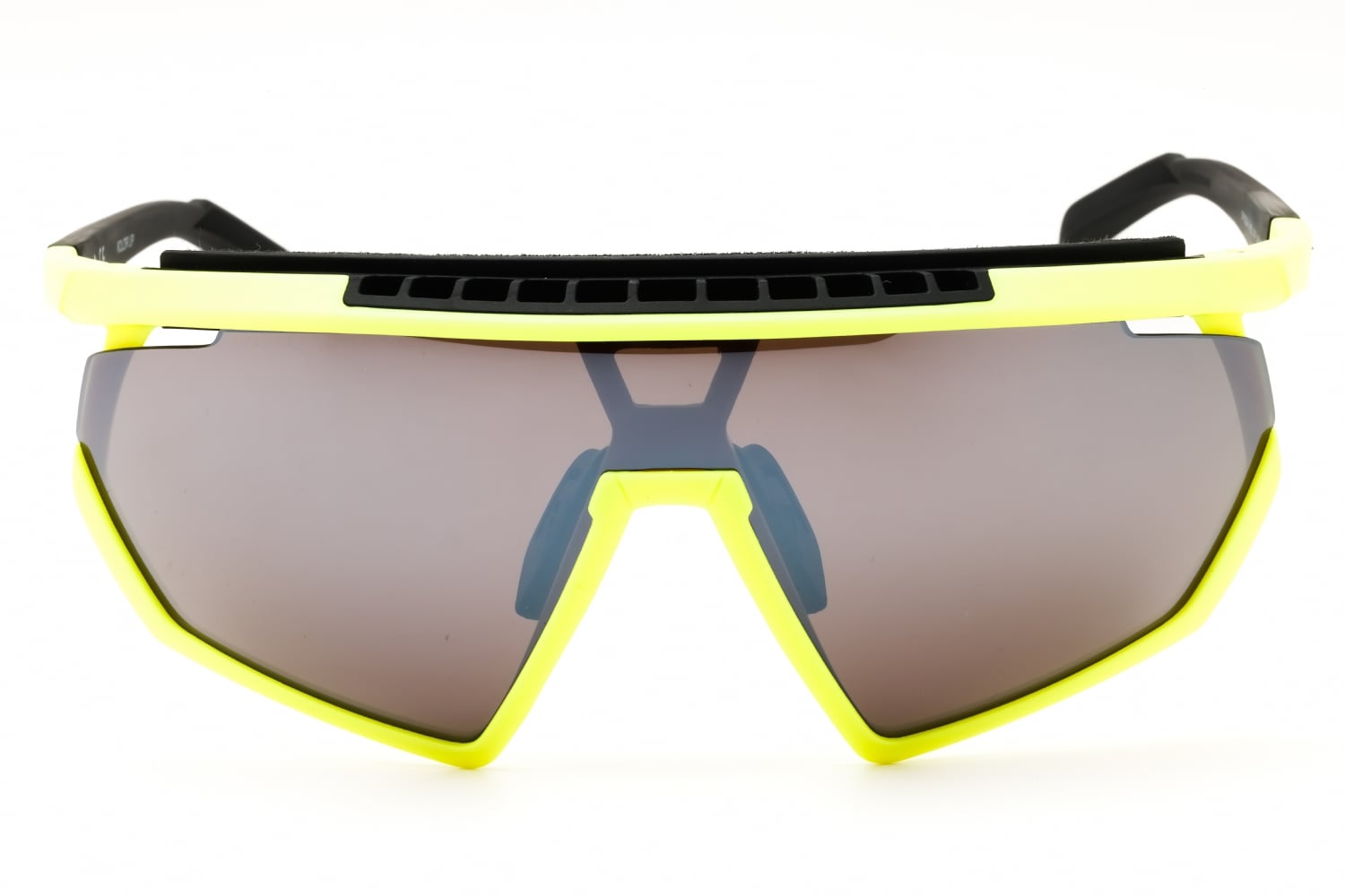 Adidas SP0029-H - Matte Yellow, Acetate, Wrap-Around frame