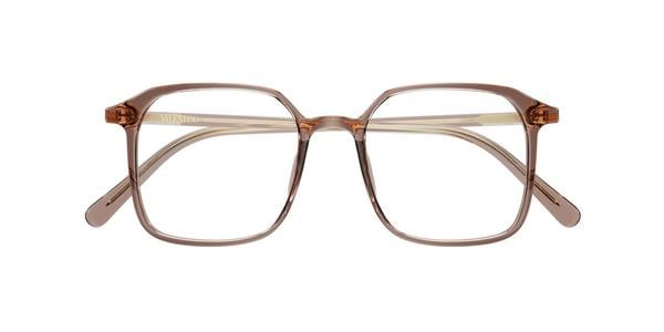 Valentino VG0022O - Beige, Acetate, Rectangle frame