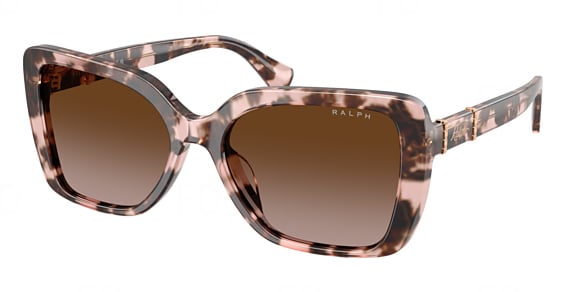 Ralph RA5356U - Pink Havana, Plastic, Mixed Shapes frame