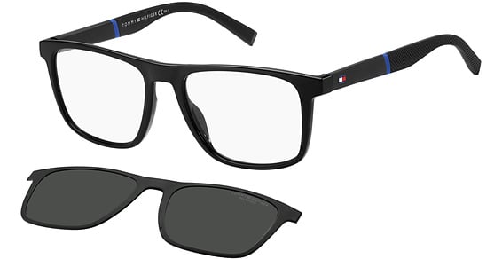 Tommy Hilfiger TH 1903/CS - 807m9 Black, Plastic, Rectangle frame