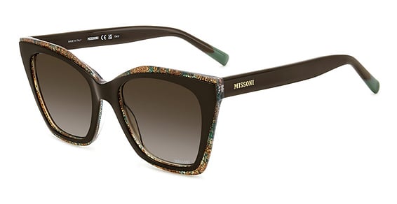 Missoni Mis 0188/S - 09qha Brown, Plastic, Rectangle frame