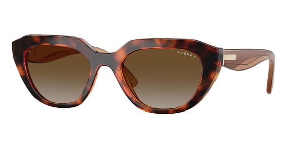 Vogue VO5711S - Dark Havana, Acetate, Oval frame