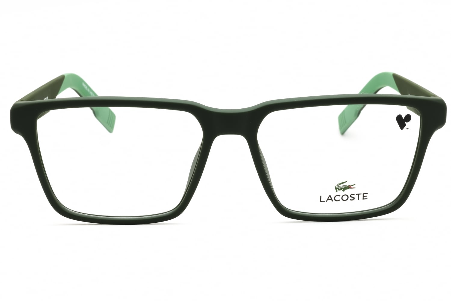 Lacoste L2924 - Green, Acetate, Rectangle frame
