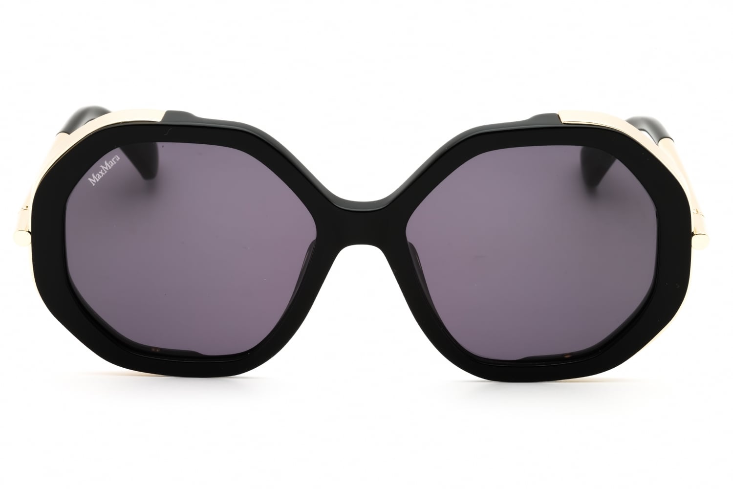 Max Mara MM0094 - Shiny Black, Acetate, Mixed Shapes frame
