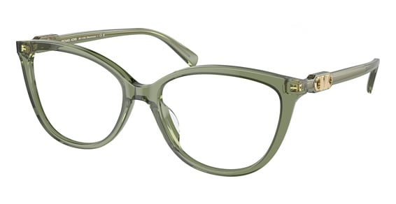 Michael Kors MK4109U WESTMINSTER - Green Transparent, Plastic, Oval frame