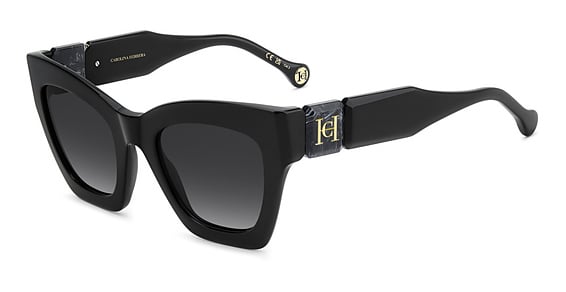 Carolina Herrera HER 0327/S - 8079o Black, Acetate, Cat Eye frame