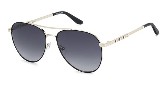 Juicy Couture JU 643/G/S - 3yg9o Lgh Gold L, Stainless Steel, Aviator frame