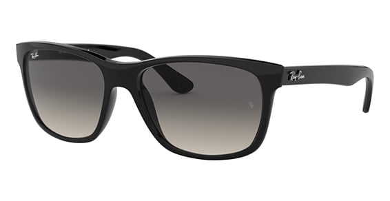Ray-Ban RB4181 RB4181 - Black, Acetate, Oval frame