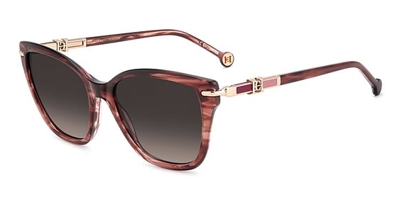 Carolina Herrera HER 0379/S - 573ha Red Horn, Acetate, Cat Eye frame