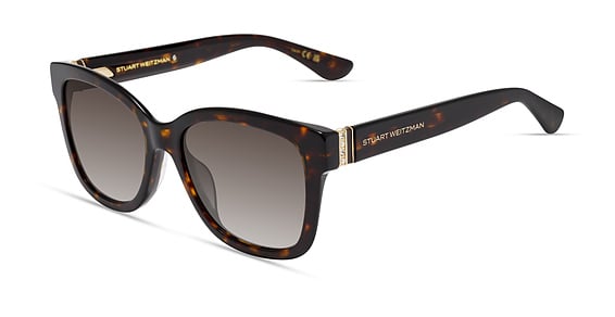Stuart Weitzman WZN 8007/G/S - 086ha Hvn, Acetate, Rectangle frame