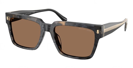 Michael Kors MK2297U DUBROVNIK - Black Camo Tortoise, Plastic, Mixed Shapes frame