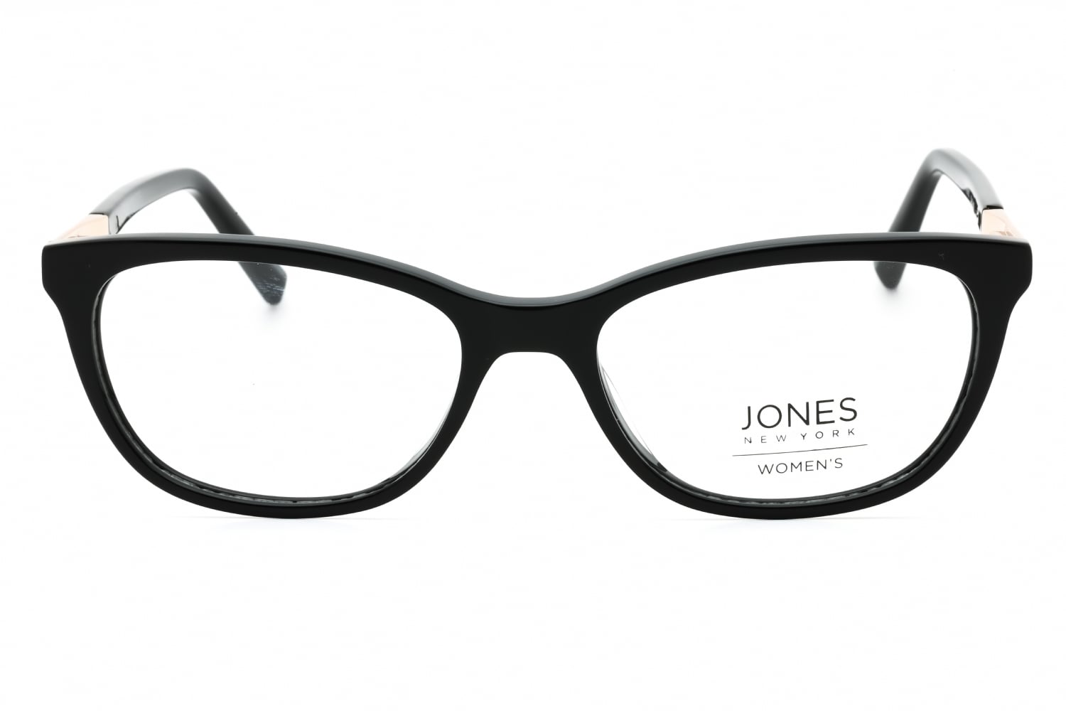 Jones New York VJON782 - Black, Acetate, Oval frame