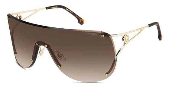 Carrera 3006/S - 06jha Gold Havn, Metal, Wrap-Around frame