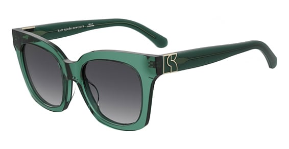 Kate Spade Constance/G/S - 1ed9o Green, Plastic, Rectangle frame