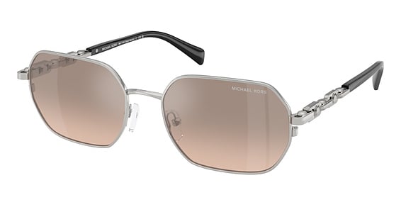 Michael Kors MK1165 SAINT MARTIN - Silver Shiny, Metal, Oval frame