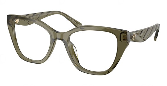 Tory Burch TY2174U - Transparent Olive, Plastic, Mixed Shapes frame