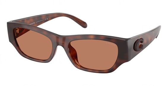 COACH HC8470D CFU16 - Dark Tortoise, Acetate, Mixed Shapes frame