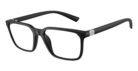 Armani Exchange AX3144U - Matte Black, Acetate, Mixed Shapes frame