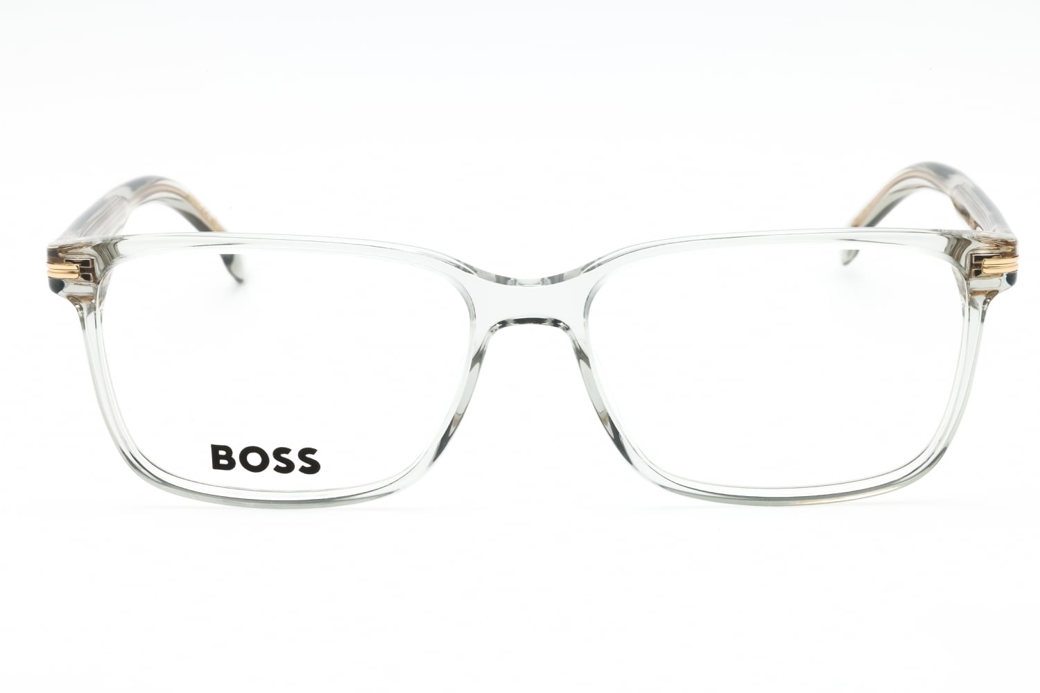 Hugo Boss BOSS 1511 - Grey, Plastic, Rectangle frame
