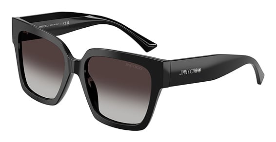 Jimmy Choo JC5047B - Black, Plastic, Rectangle frame