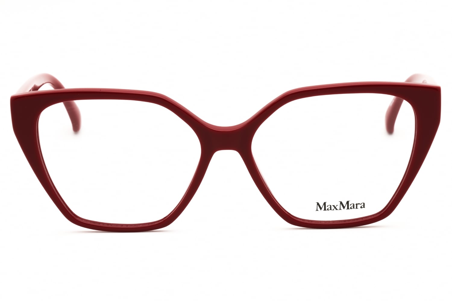Max Mara MM5085 - Shiny RED, Acetate, Cat Eye frame